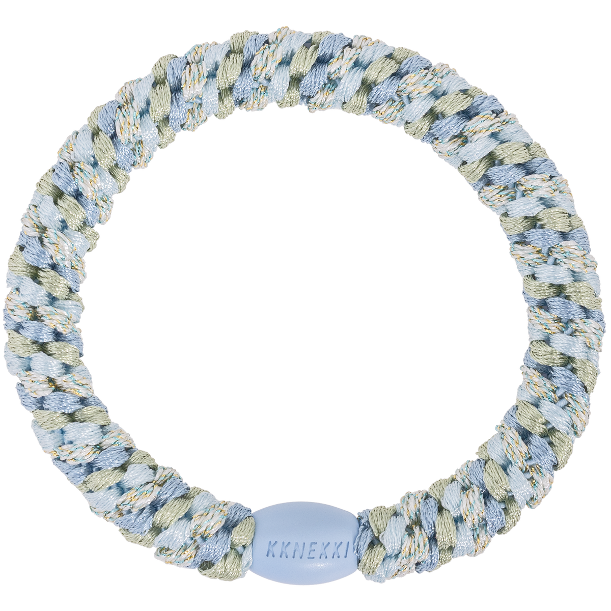Kknekki Bon Dep Haargummi Mix Baby Blue Glitter