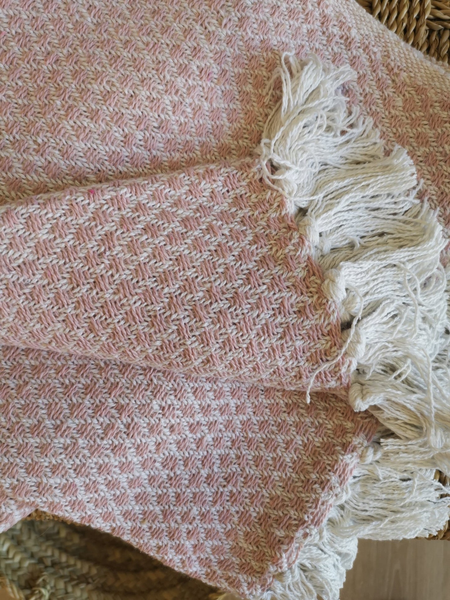 Decke altrosa Recycelte Baumwolle - kleinstadtleben concept store