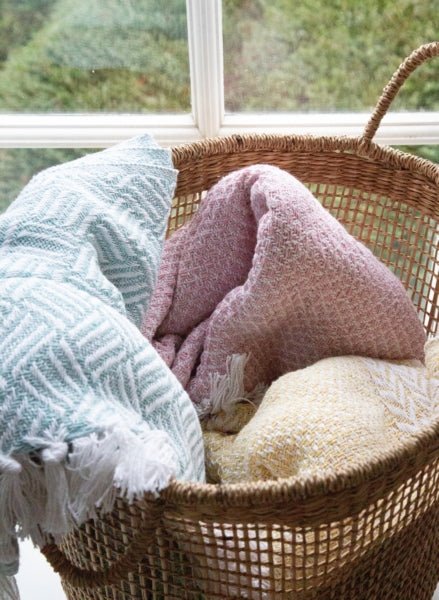 Decke mint Recycelte Baumwolle - kleinstadtleben concept store