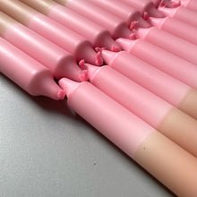 Dip Dye Kerze Bubblegum x Blush 4er Set - kleinstadtleben concept store