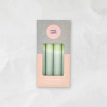 Dip Dye Kerze Pistazie x Eucalyptus 4er Set - kleinstadtleben concept store