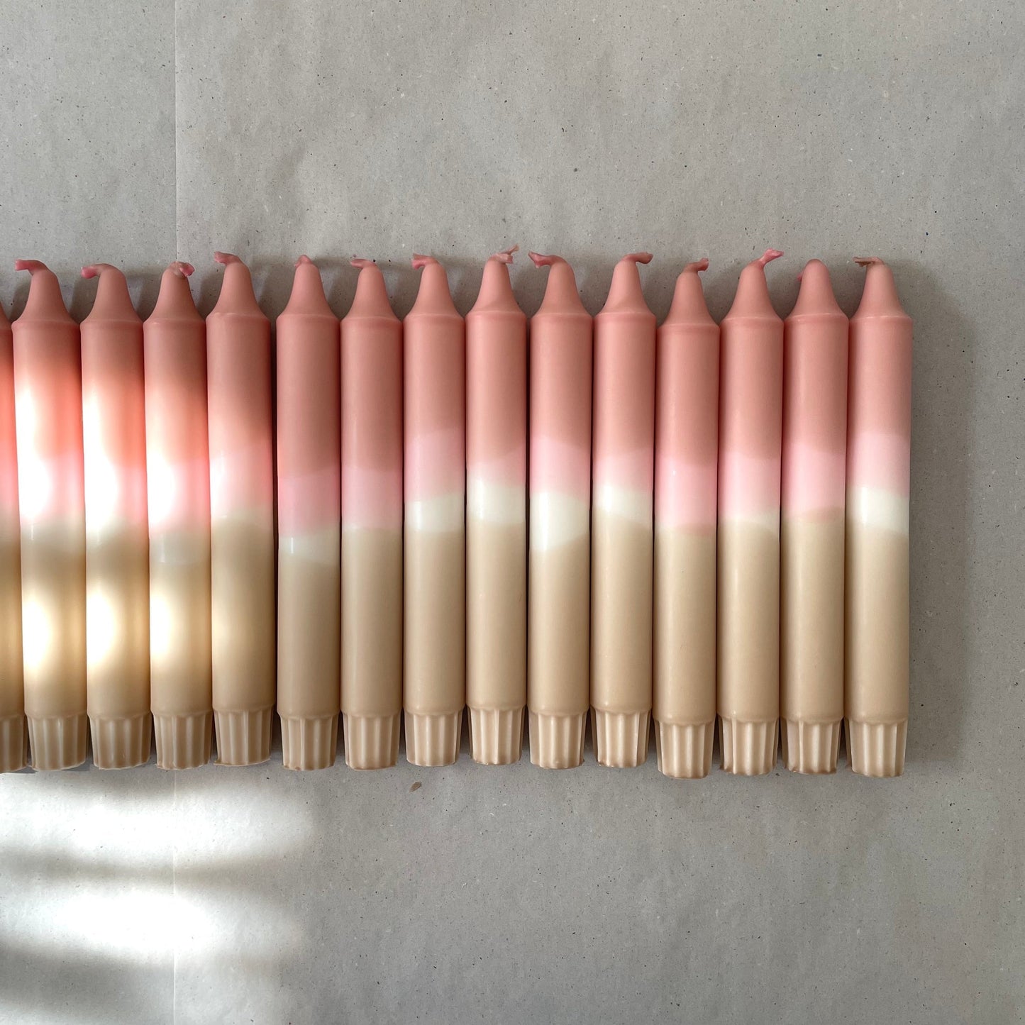 Dip Dye Kerze Soft Rosewood Mix 4er Set - kleinstadtleben concept store