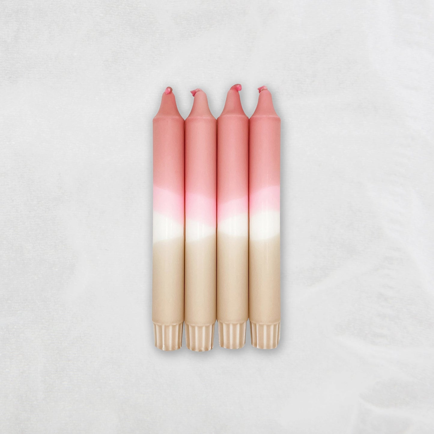 Dip Dye Kerze Soft Rosewood Mix 4er Set - kleinstadtleben concept store