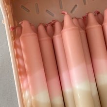 Dip Dye Kerze Soft Rosewood Mix 4er Set - kleinstadtleben concept store