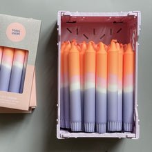 Dip Dye Kerze Sunrise Mix 4er Set - kleinstadtleben concept store