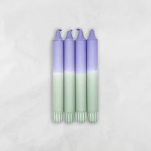 Dip Dye Kerze Sweet Lavender x Eucalyptus 4er Set - kleinstadtleben concept store