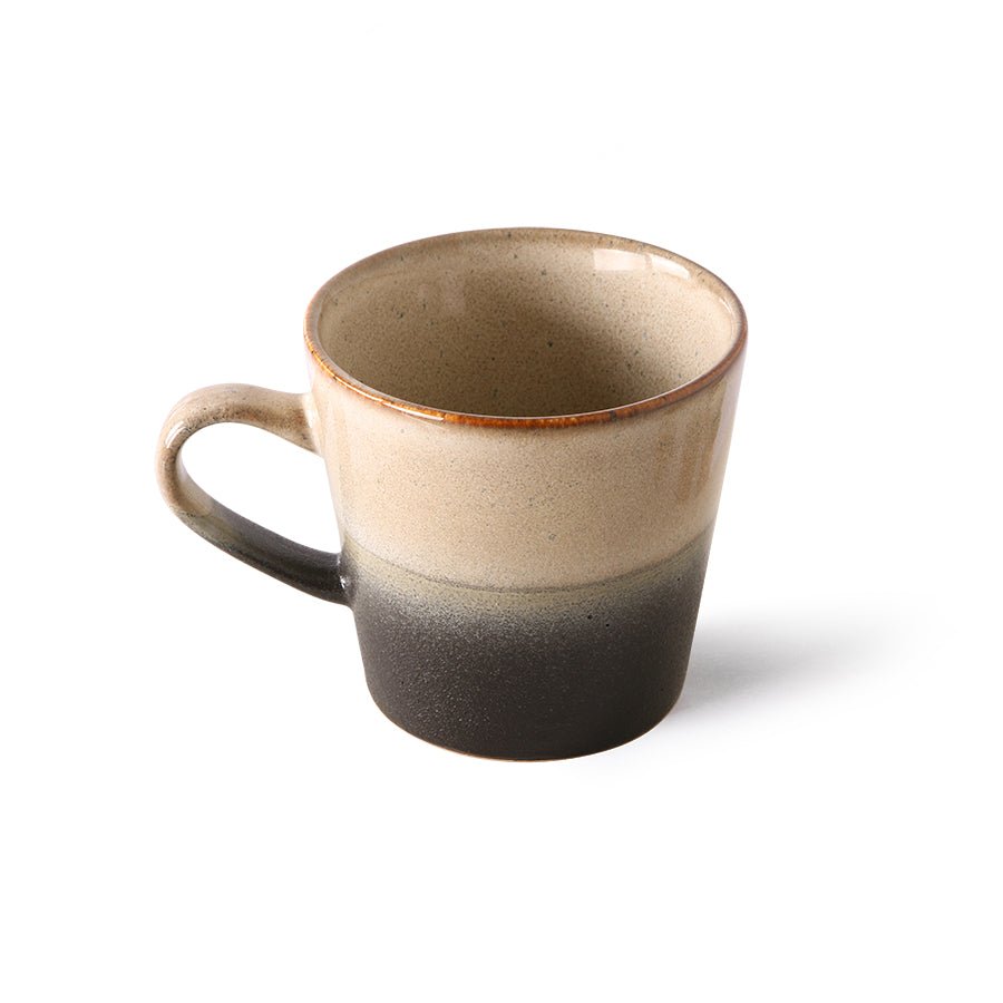 HKliving 70's ceramics americano mug rock - kleinstadtleben concept store