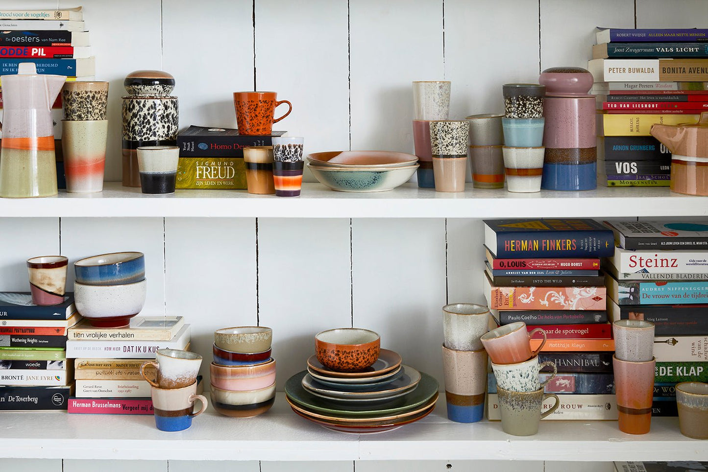 HKliving 70`s ceramics coffee mug bark - kleinstadtleben concept store