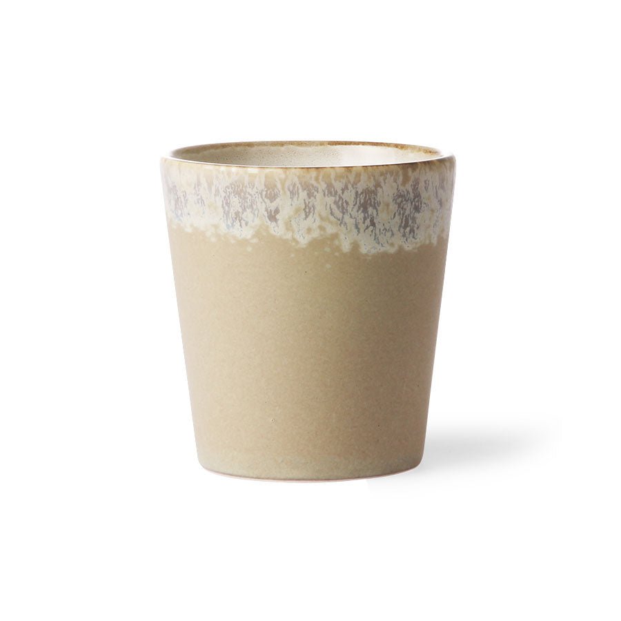HKliving 70`s ceramics coffee mug bark - kleinstadtleben concept store