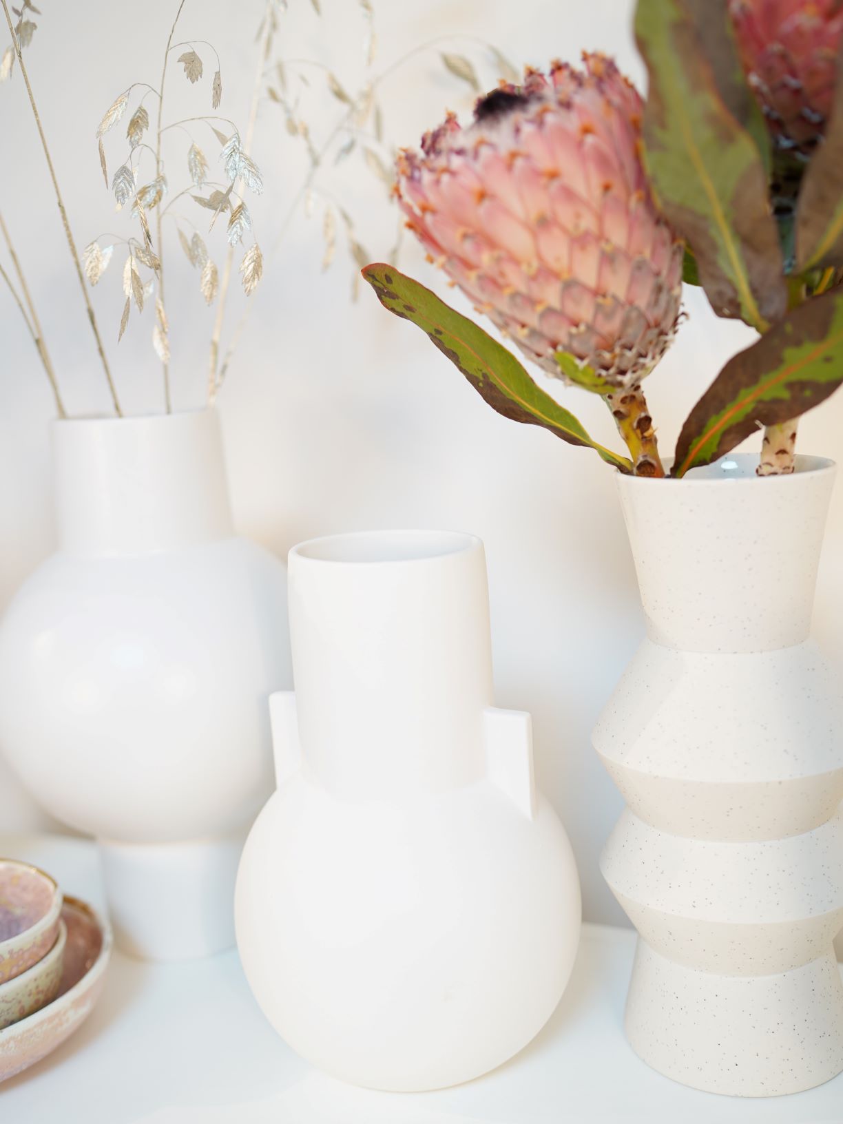 HKliving MATT WHITE VASE - S - kleinstadtleben concept store