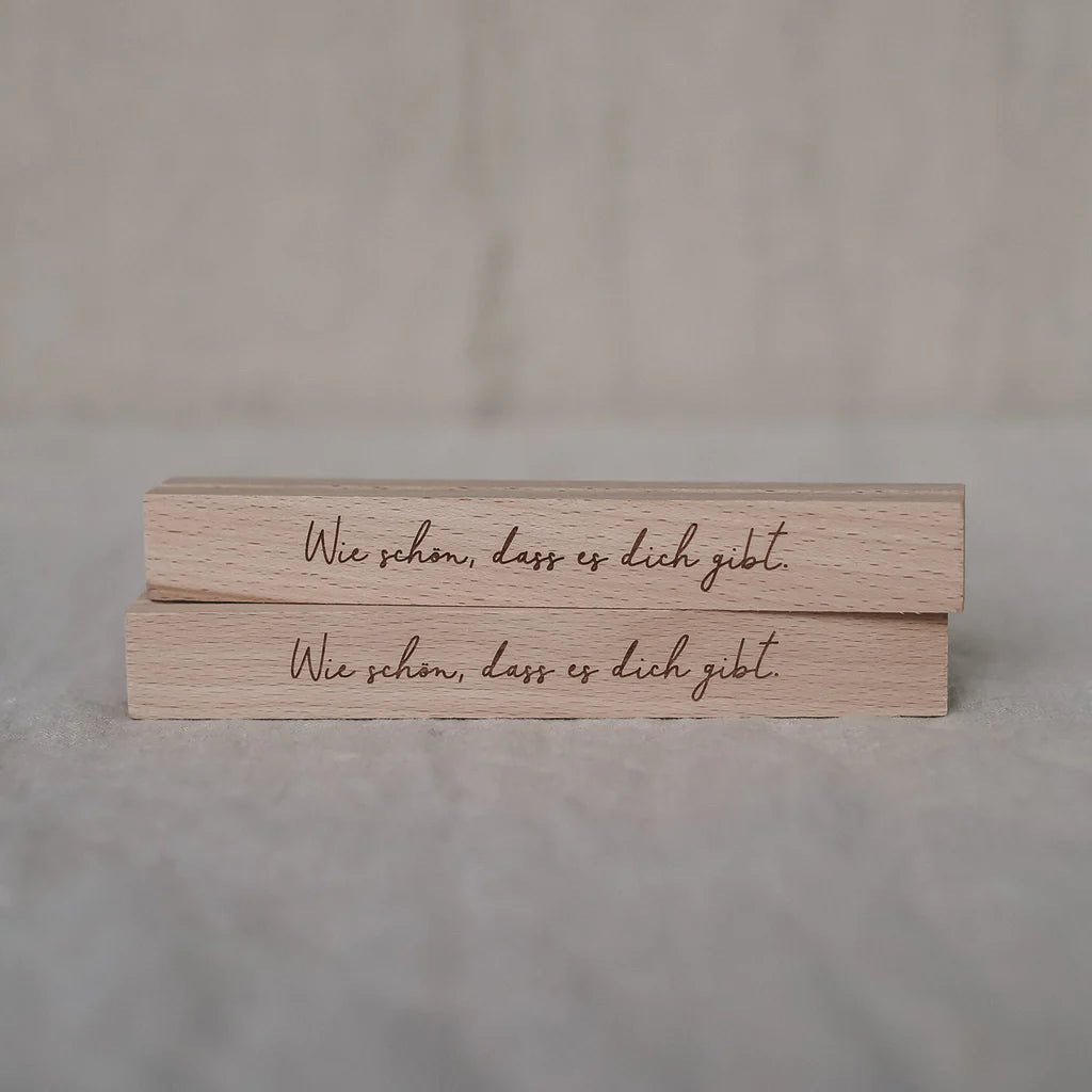 Kartenständer 2er Set Wie schön - kleinstadtleben concept store