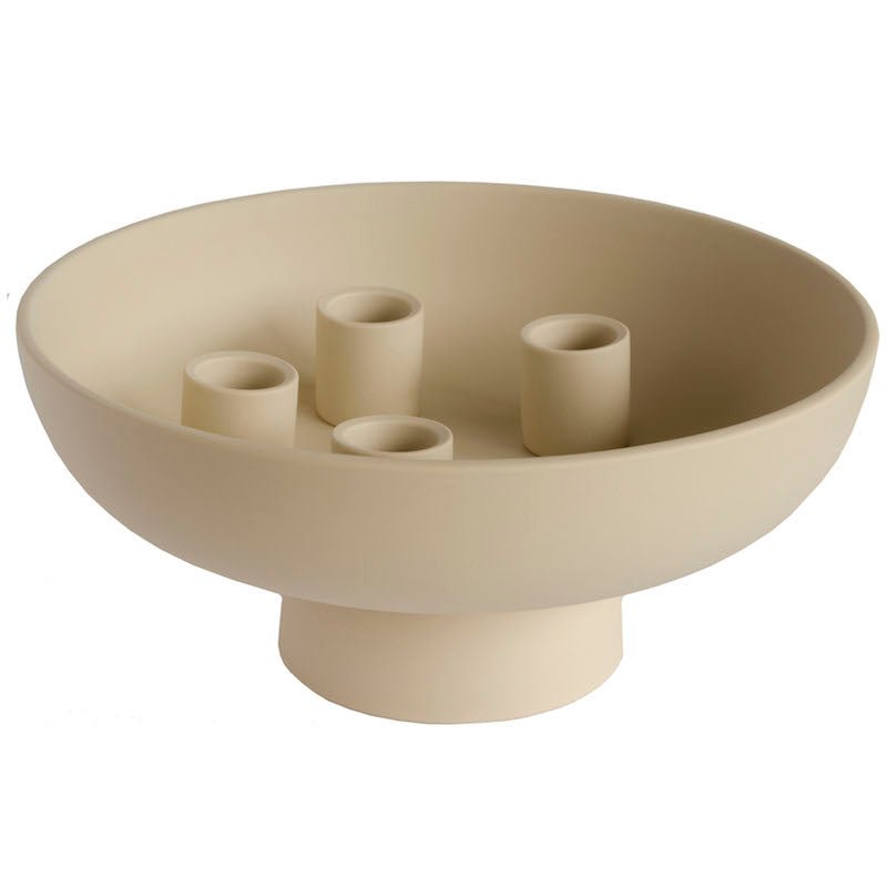 Kerzenständer loua 4 Kerzen beige - kleinstadtleben concept store