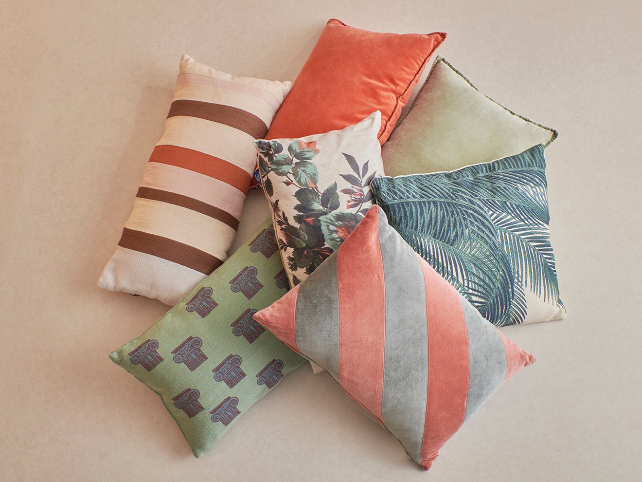 Kissen Palm Leaves - kleinstadtleben concept store