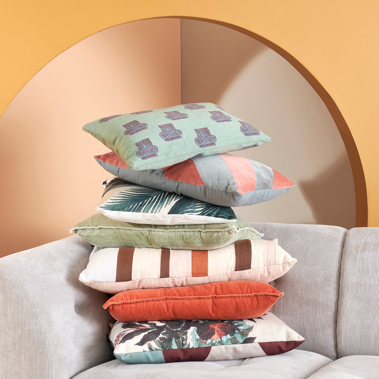 Kissen Palm Leaves - kleinstadtleben concept store