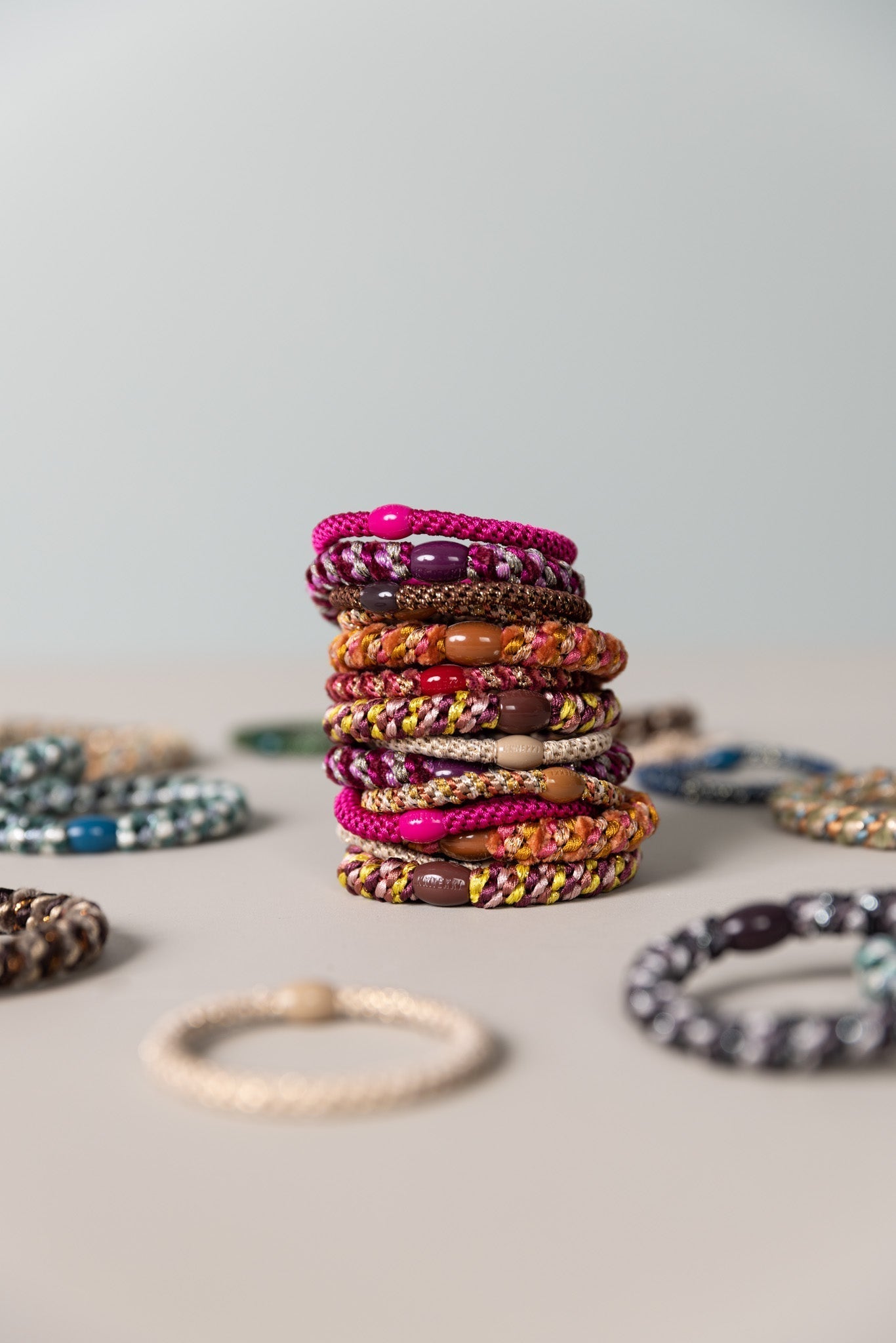 Kknekki | Bon Dep Haargummi - dusty blue own - kleinstadtleben concept store