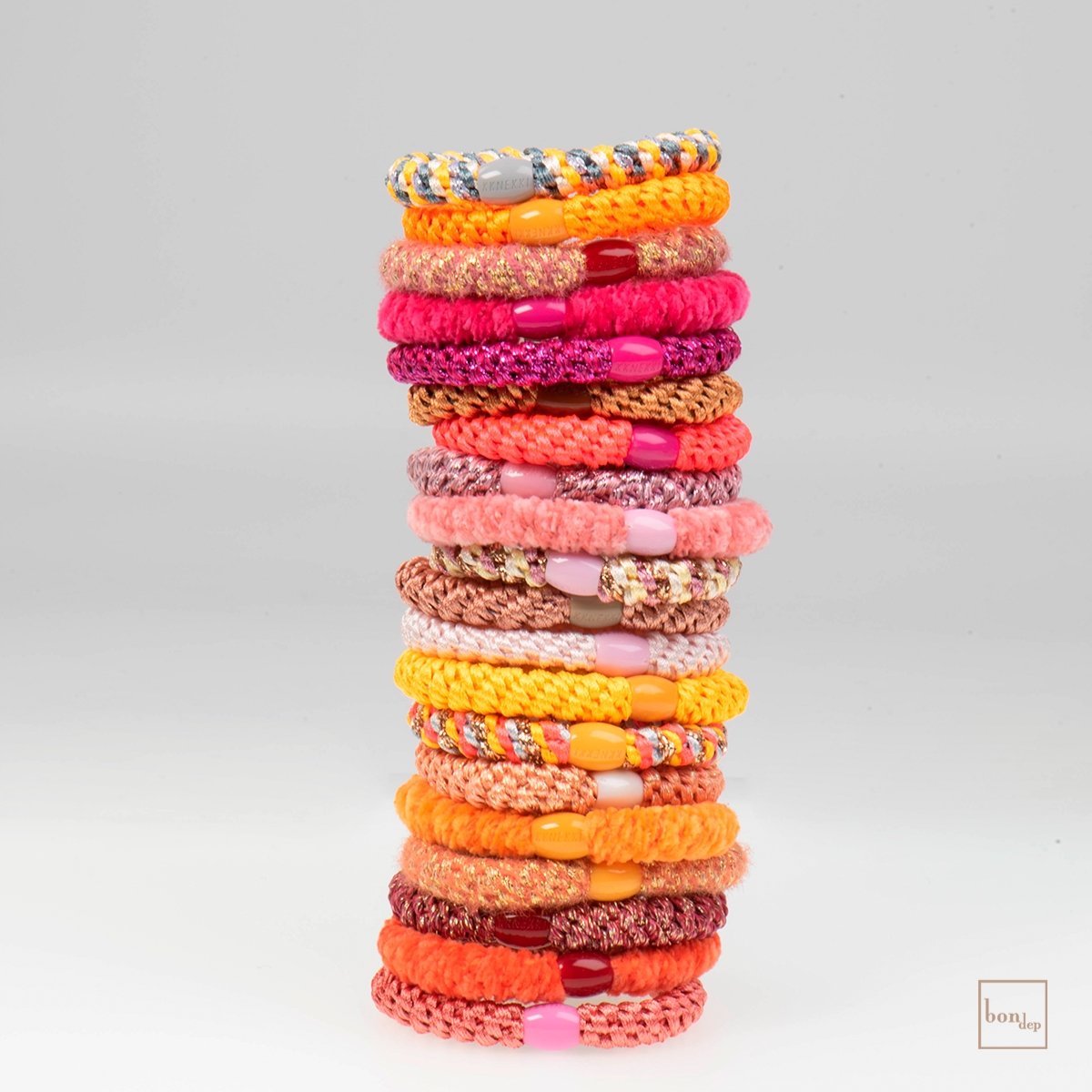 Kknekki | Bon Dep Haargummi - Jaffa-Bubbelgum Stripe - kleinstadtleben concept store