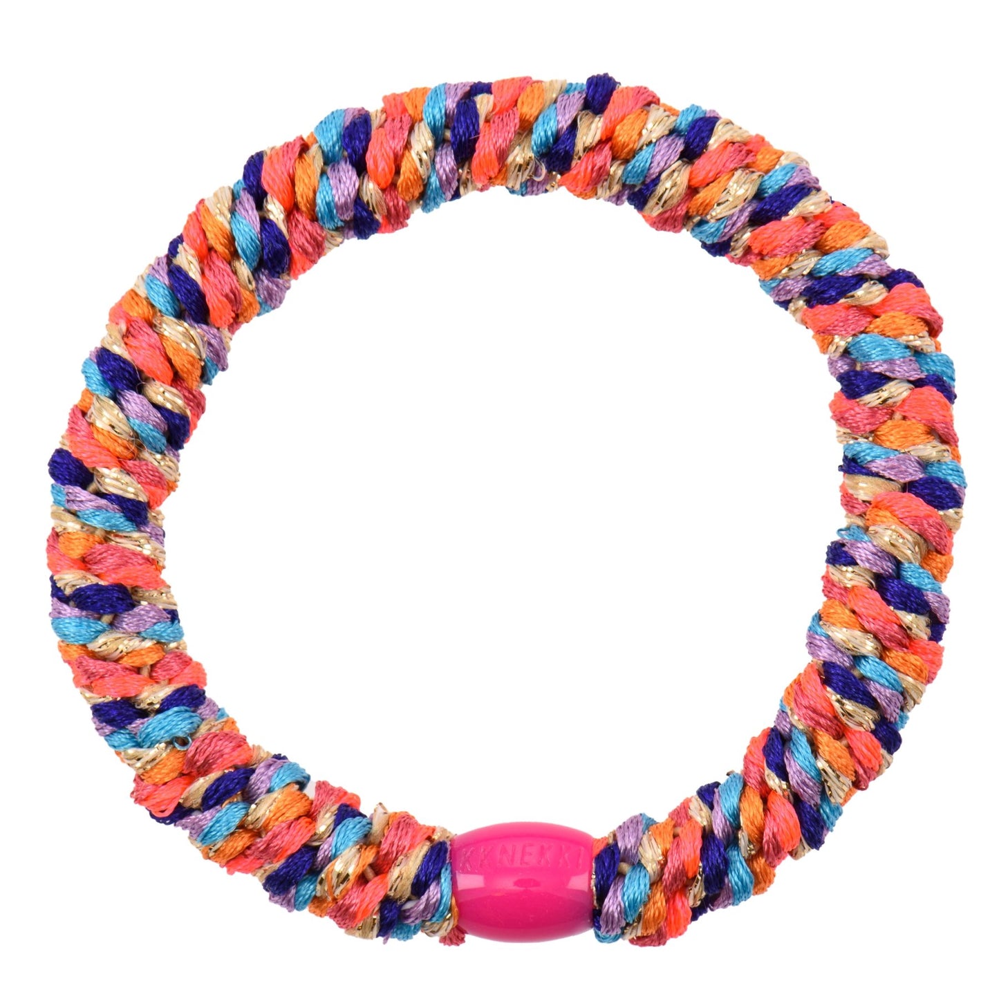 Kknekki | Bon Dep Haargummi - multi orange pink neon - kleinstadtleben concept store