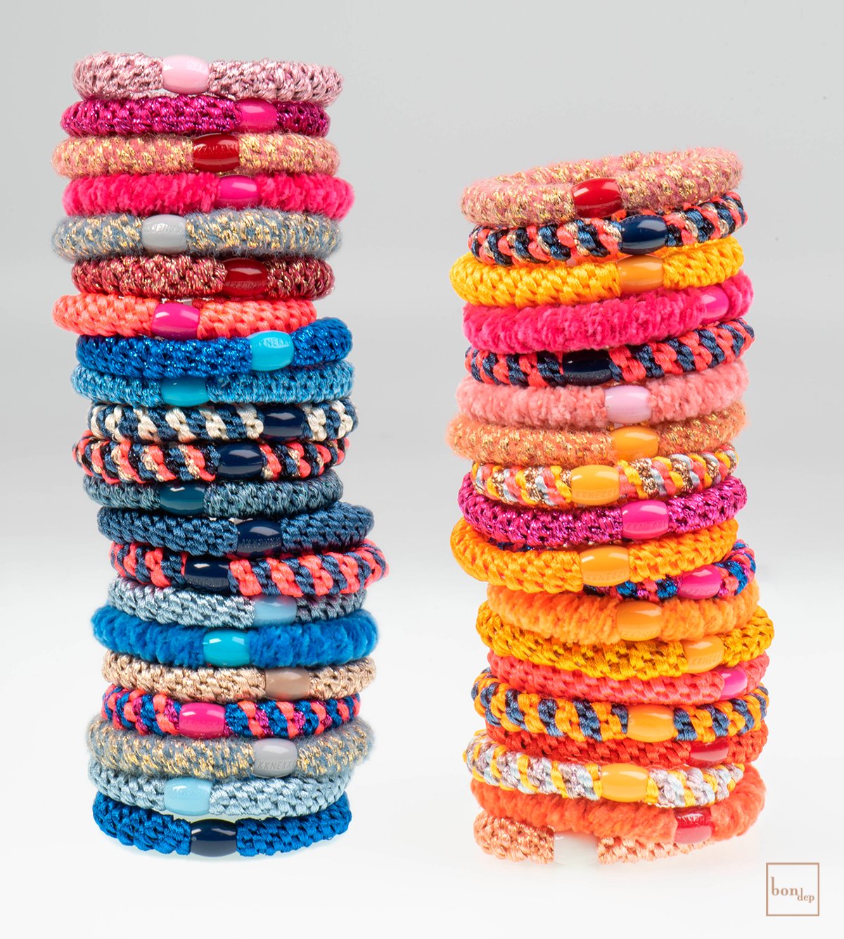 Kknekki | Bon Dep Haargummi - Neon Pink - kleinstadtleben concept store