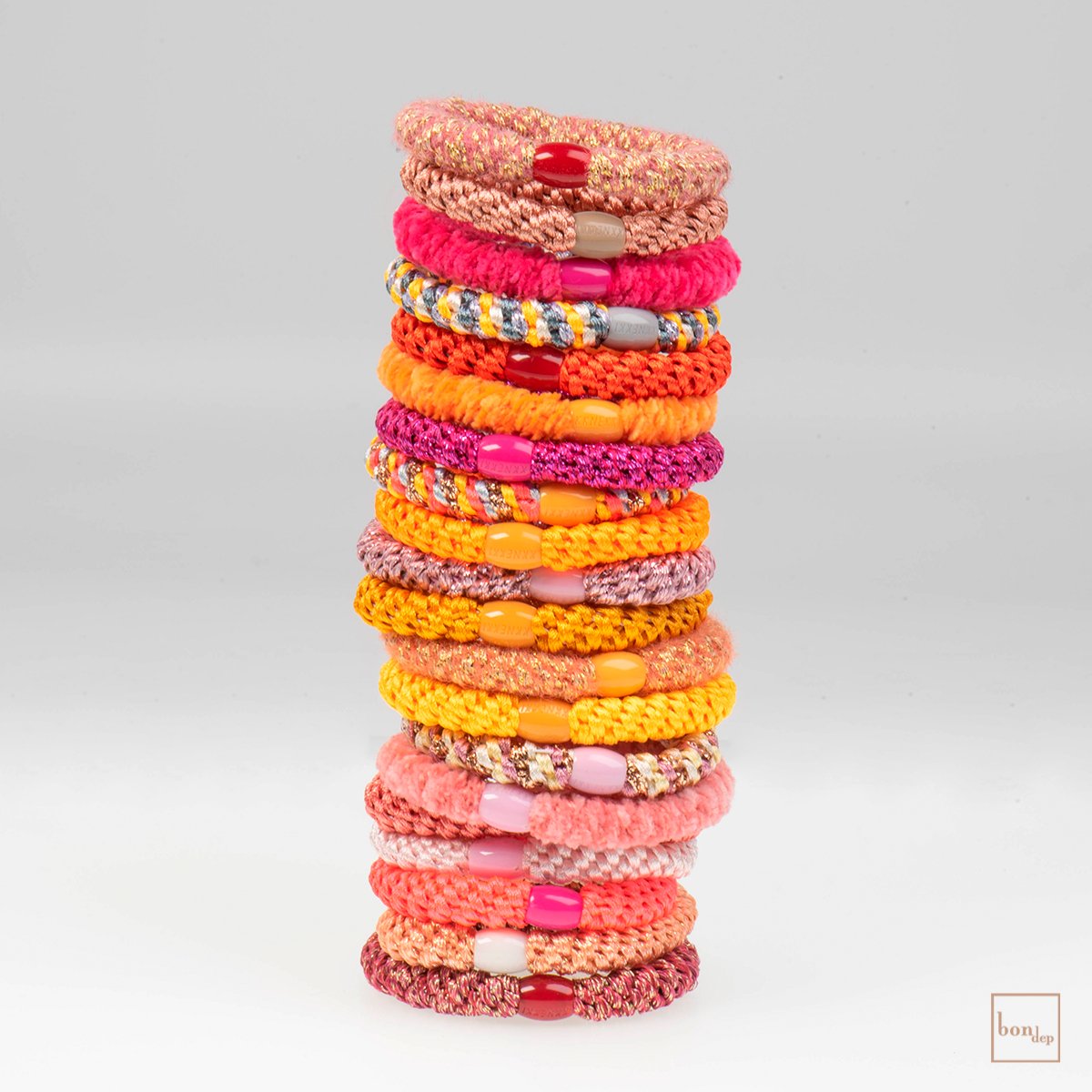 Kknekki | Bon Dep Haargummi - nougat neon pink - kleinstadtleben concept store