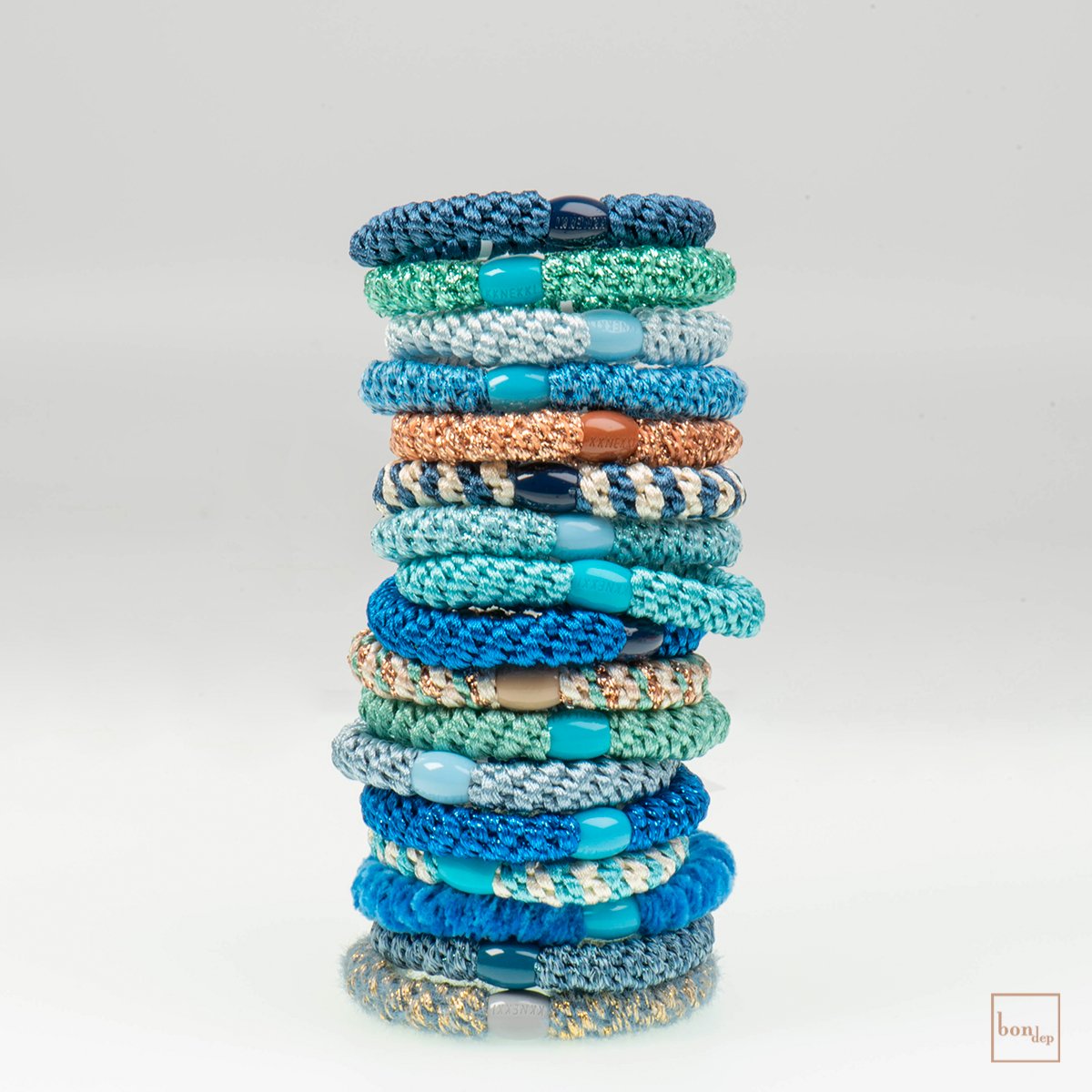 Kknekki | Bon Dep Haargummi - slim teal - kleinstadtleben concept store