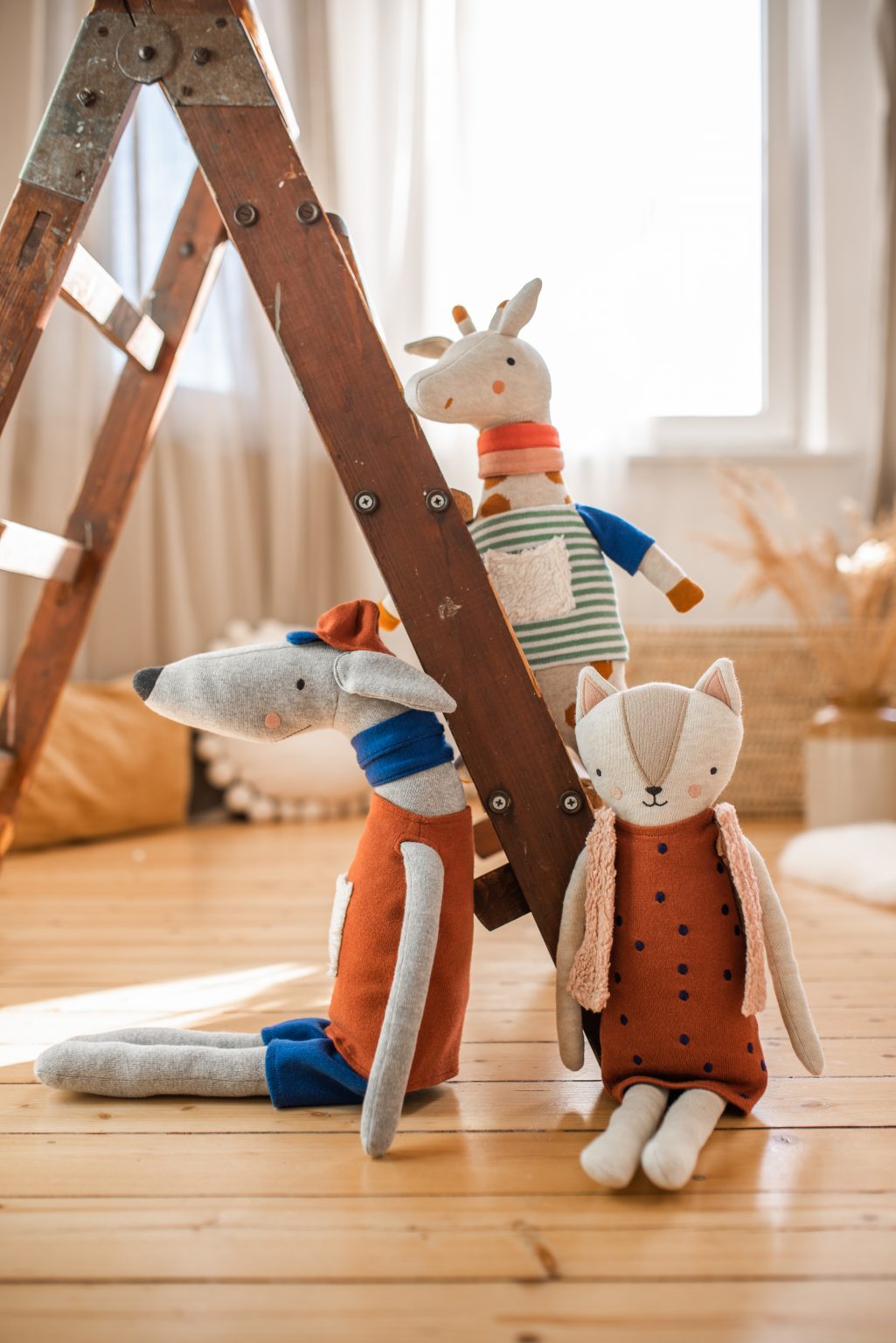 Kuscheltier Giraffe Maila - kleinstadtleben concept store