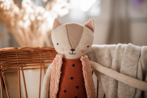 Kuscheltier Katze Smilla - kleinstadtleben concept store