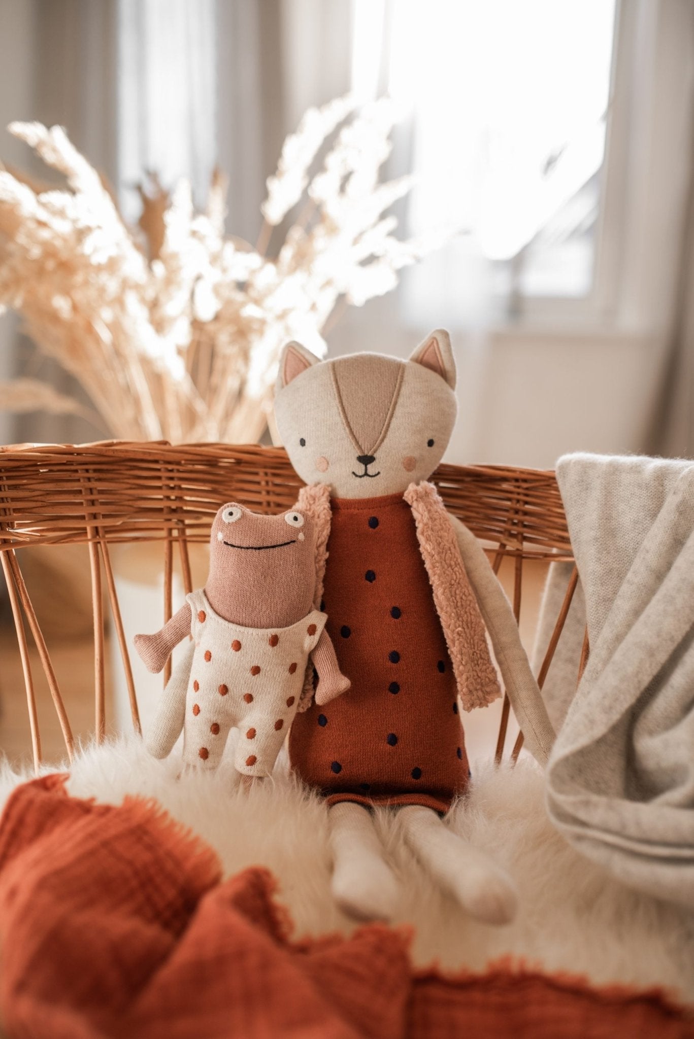 Kuscheltier Katze Smilla - kleinstadtleben concept store