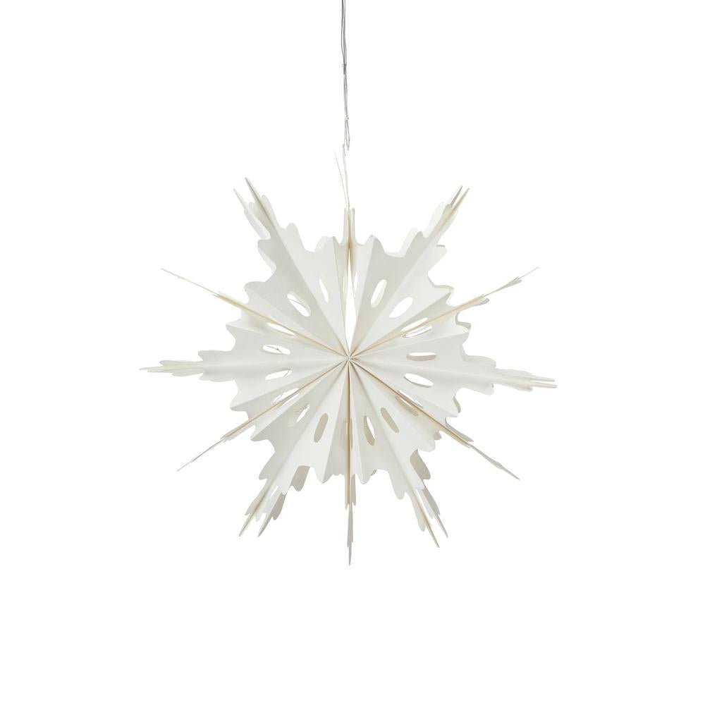 Papierstern LED beleuchtet – kleinstadtleben concept store