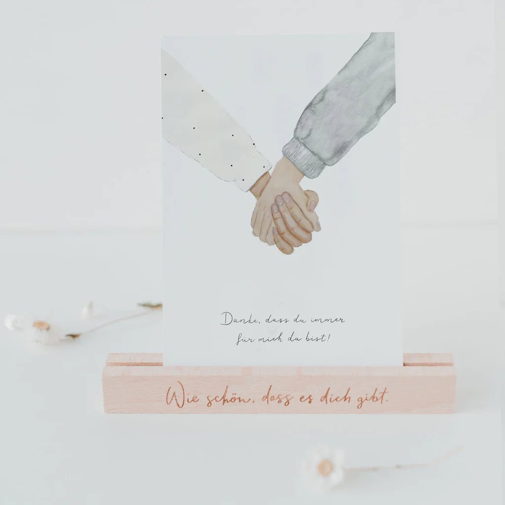 Postkarte Immer da - kleinstadtleben concept store