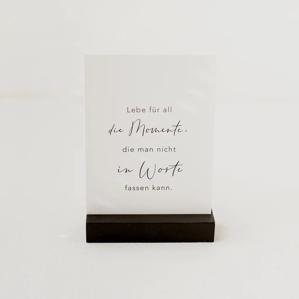 Postkarte Momente - kleinstadtleben concept store