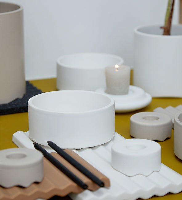 Seifenablage oder Minitablett Wave white mix - kleinstadtleben concept store