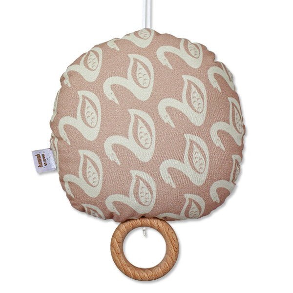 Spieluhr Schwan in altrosa - kleinstadtleben concept store