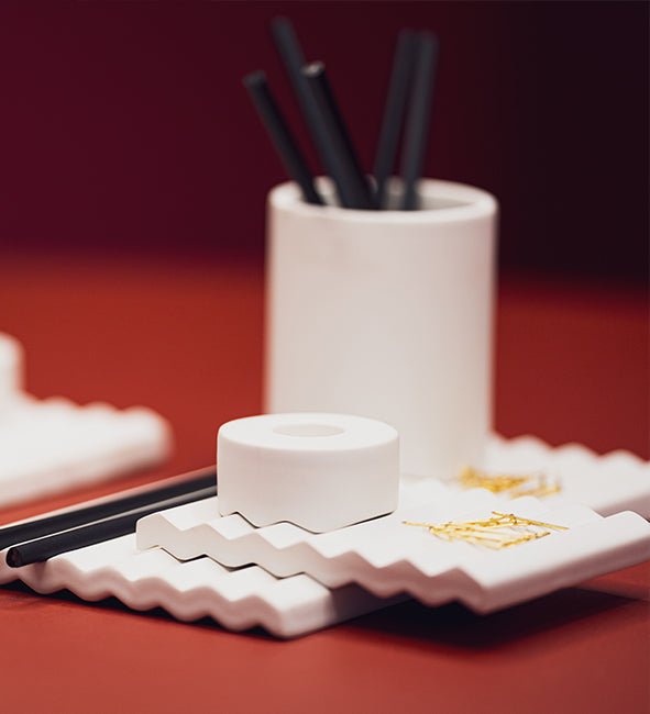 Tablett Wave white - kleinstadtleben concept store