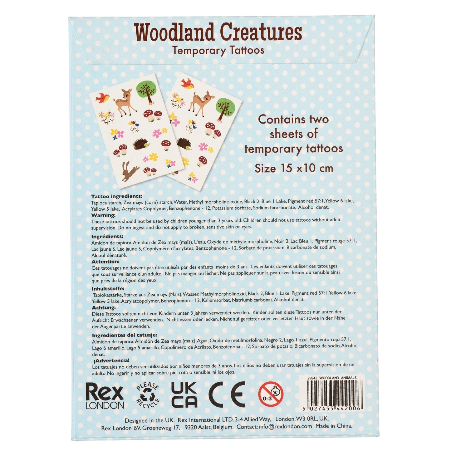 Tattoos Woodland - kleinstadtleben concept store