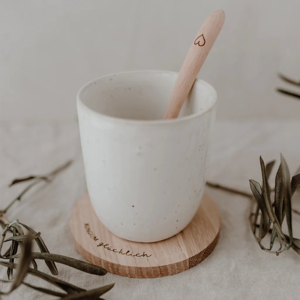 Untersetzer aus Eiche rundum glücklich - kleinstadtleben concept store