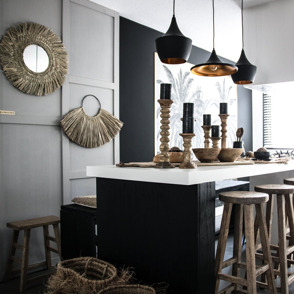 Wandfächer Seegras 85 cm - kleinstadtleben concept store