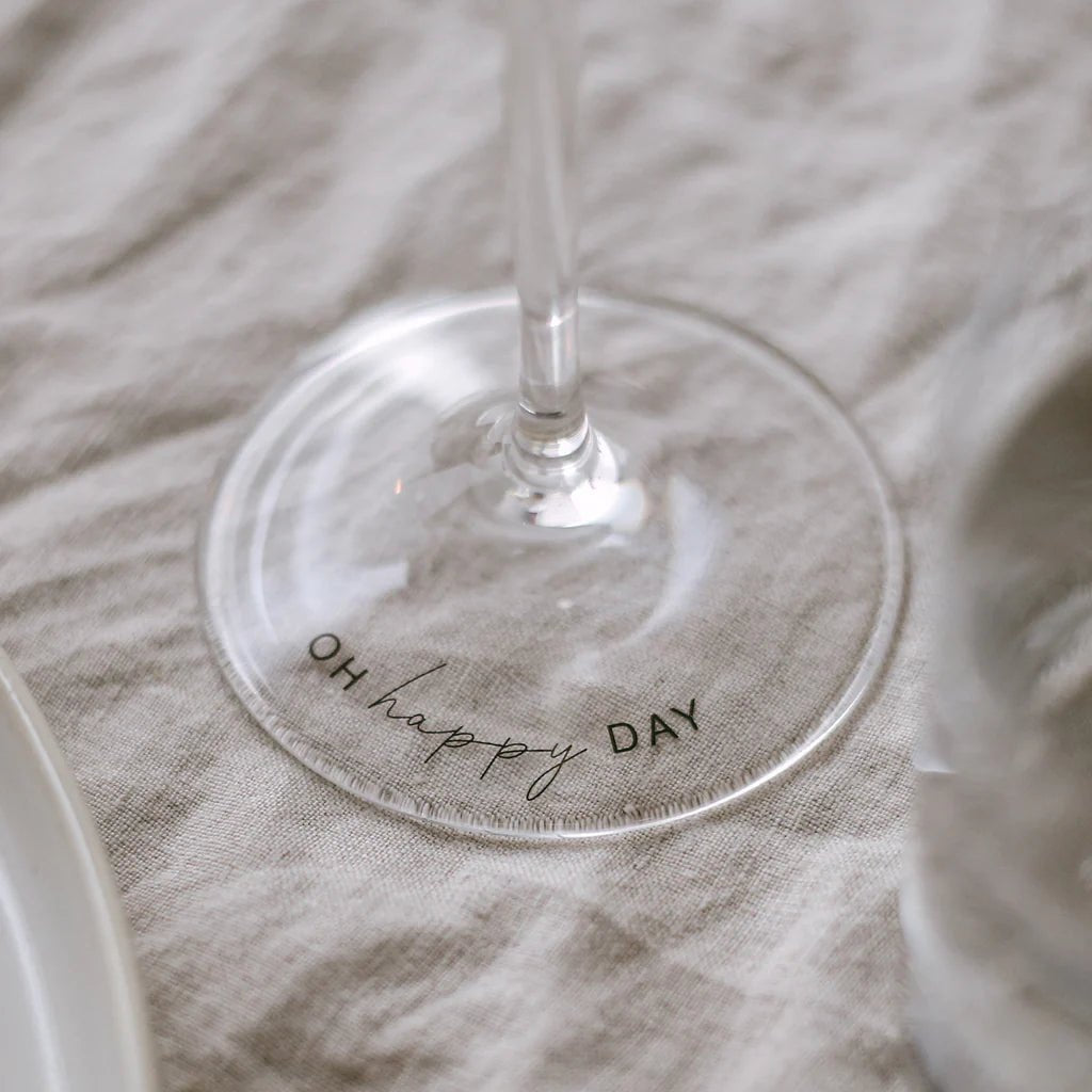 Weinglas | Oh happy day 390 ml - kleinstadtleben concept store