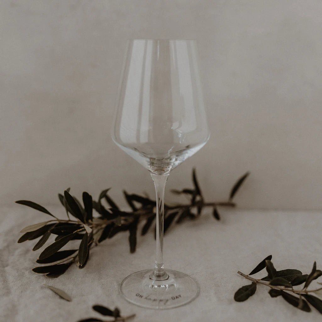 Weinglas | Oh happy day 390 ml - kleinstadtleben concept store