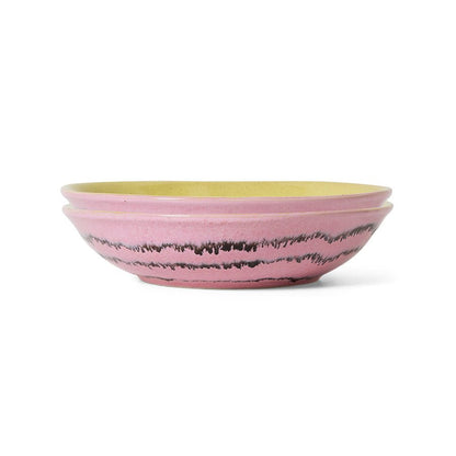 HKliving 70s Ceramics Curry Bowl Bubble - Schale aus Steingut - kleinstadtleben concept store