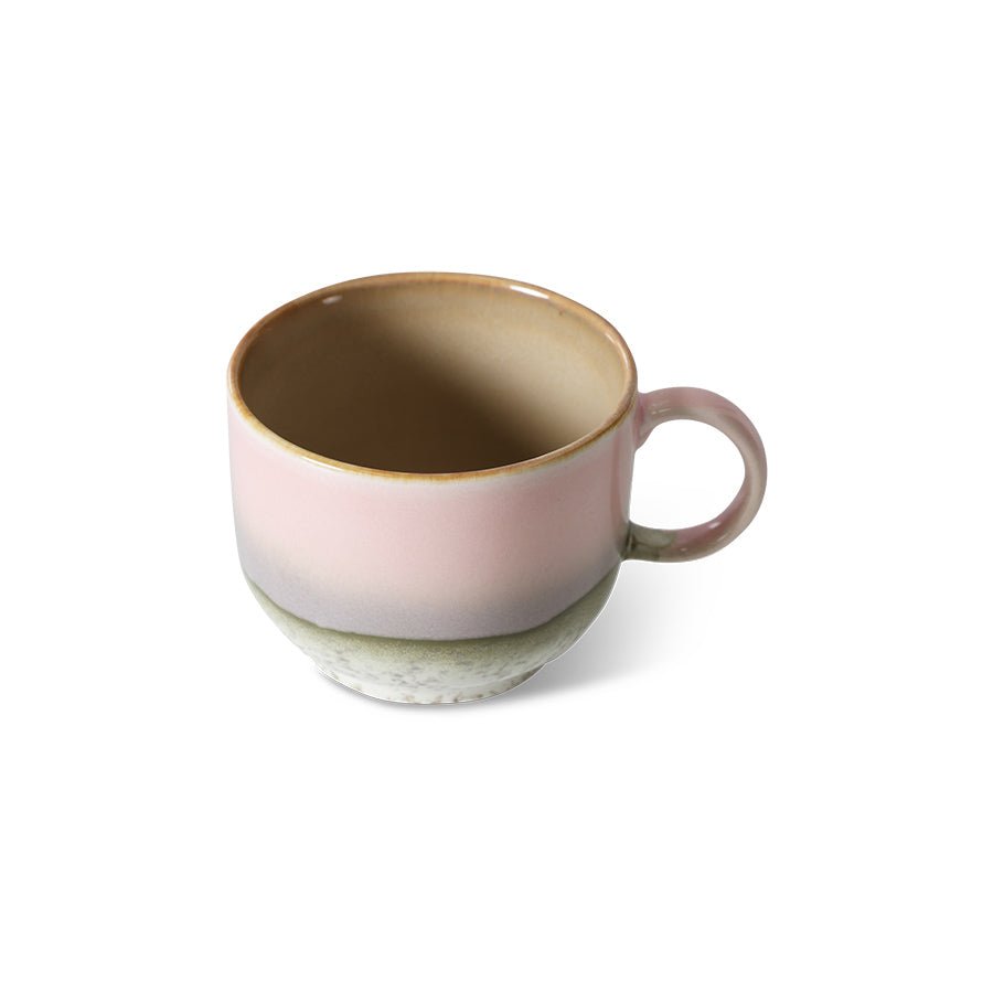 HKliving 70s Ceramics Tea Cup "Muse" – Retro Keramiktasse 425 ml - kleinstadtleben concept store