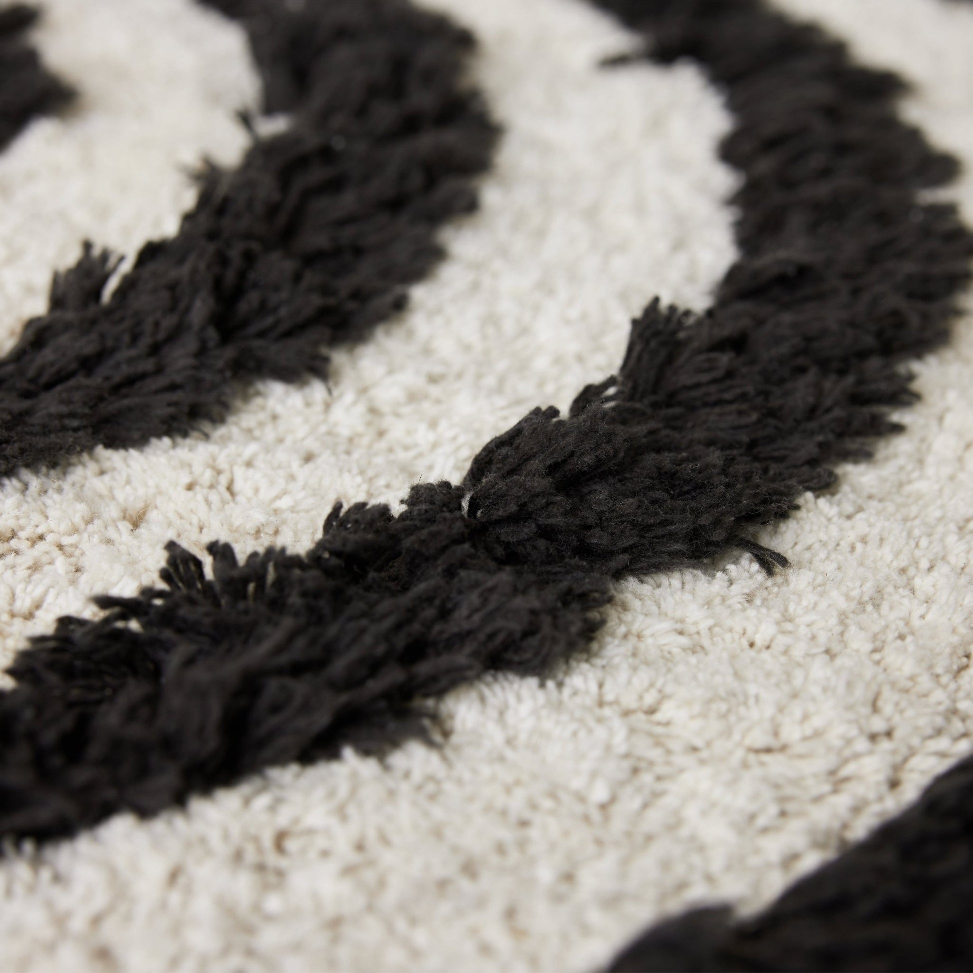 HKliving Runde Badematte "monochrome braun" - 80x80 cm, 100% Baumwolle - kleinstadtleben concept store