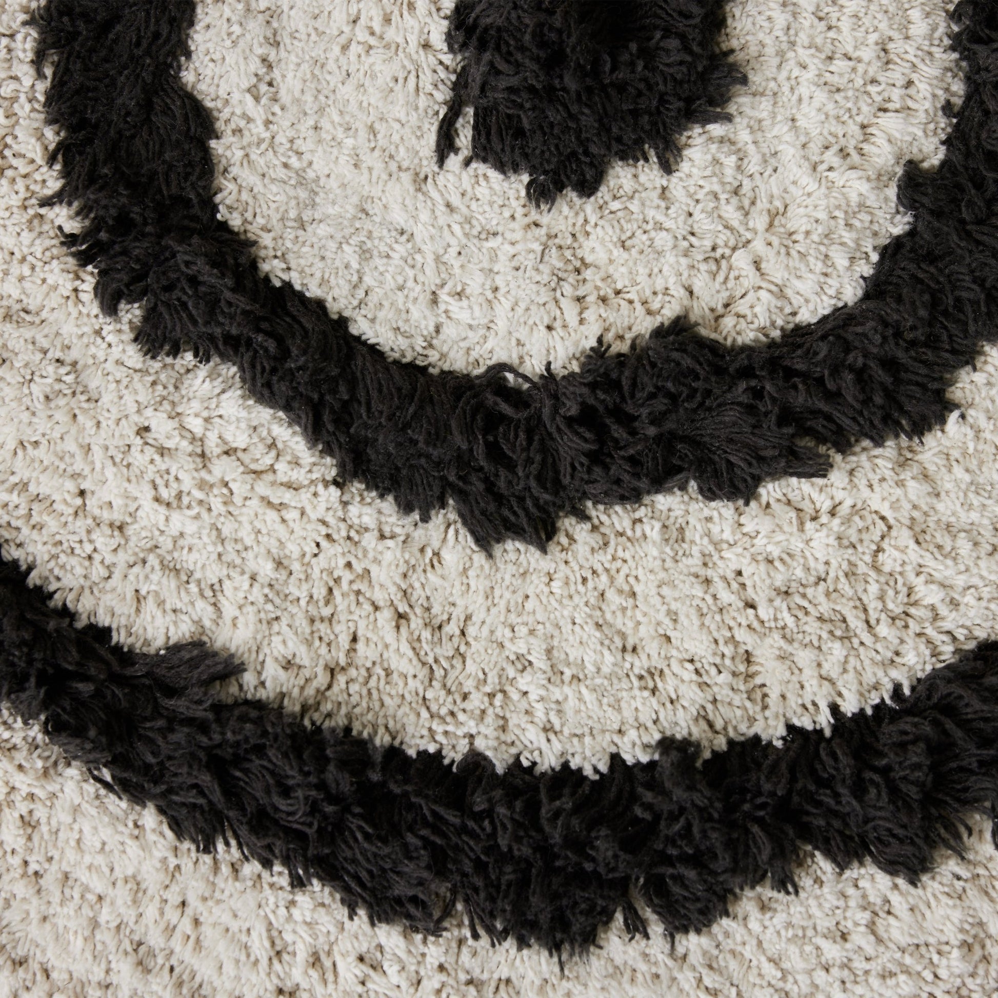 HKliving Runde Badematte "monochrome braun" - 80x80 cm, 100% Baumwolle - kleinstadtleben concept store