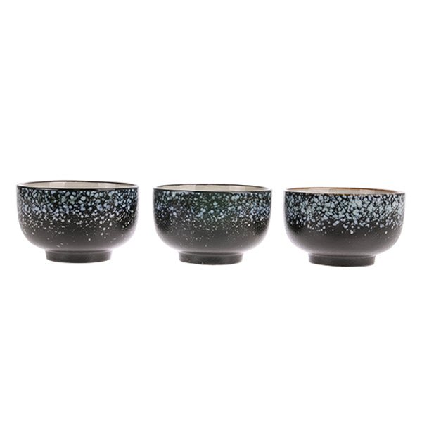 HKliving 70´s ceramic Keramik Schale galaxy - kleinstadtleben concept store
