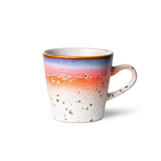 HKliving 70's ceramics americano mug asteroids - kleinstadtleben concept store
