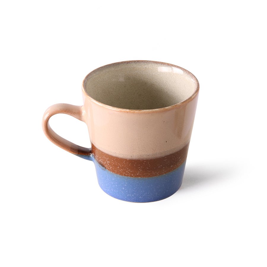 HKliving 70's ceramics americano mug sky - kleinstadtleben concept store