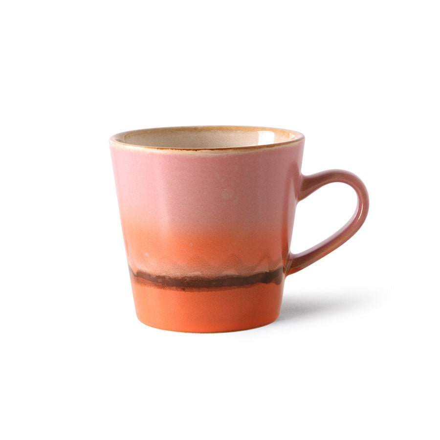 HKliving 70's ceramics cappucino mug mars - kleinstadtleben concept store
