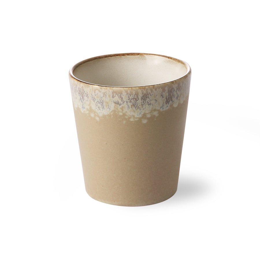 HKliving 70`s ceramics coffee mug bark - kleinstadtleben concept store
