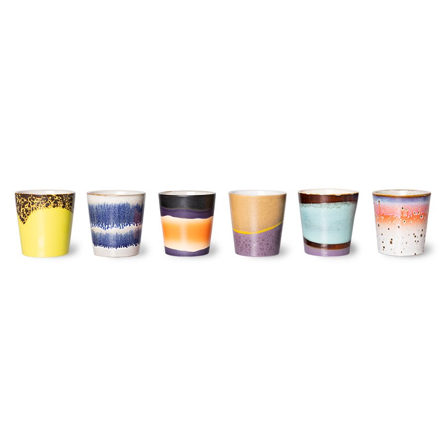 HKliving 70`s ceramics coffee mug cosmos - kleinstadtleben concept store