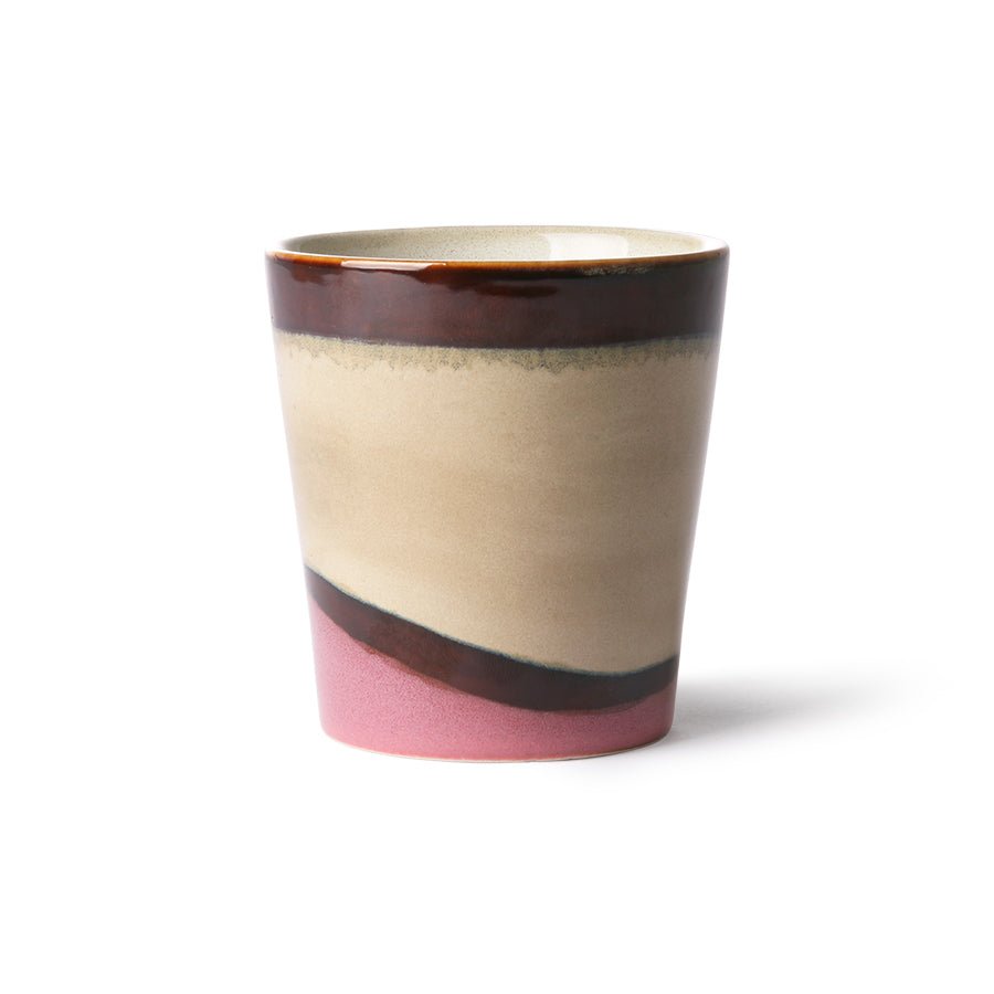 HKliving 70`s ceramics coffee mug dunes - kleinstadtleben concept store