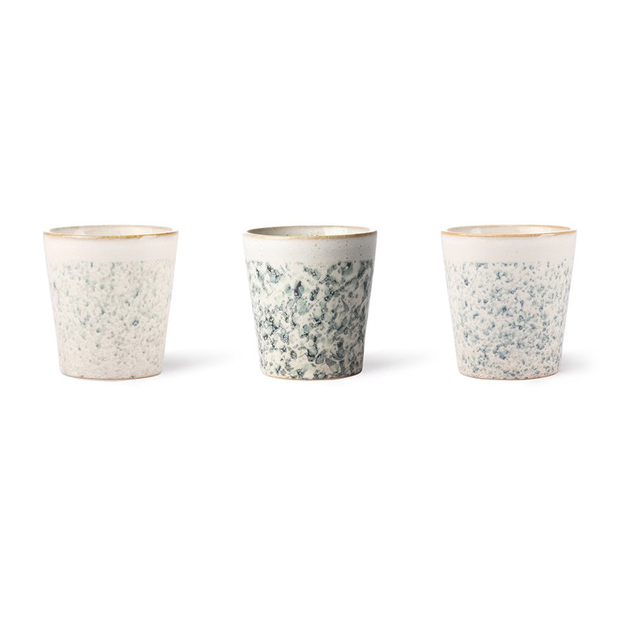 HKliving 70`s ceramics coffee mug hail - kleinstadtleben concept store